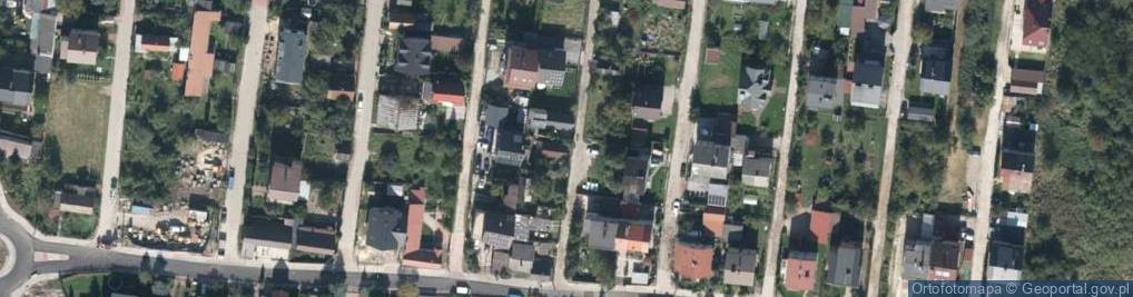 Zdjęcie satelitarne Kocka ul.