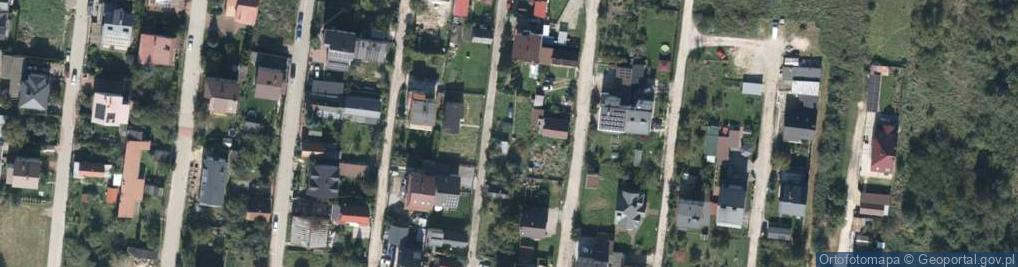 Zdjęcie satelitarne Kocka ul.