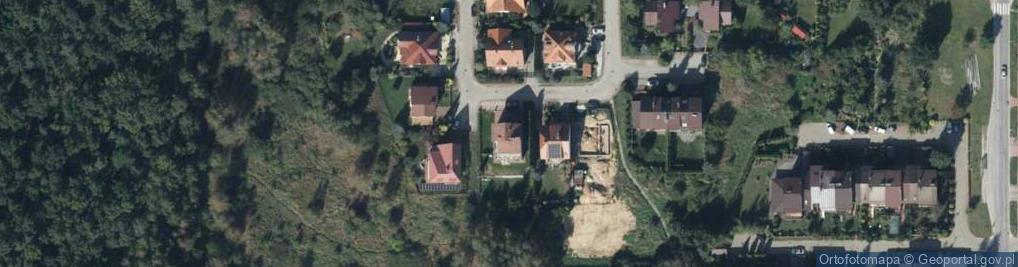 Zdjęcie satelitarne Kossaka Wojciecha ul.