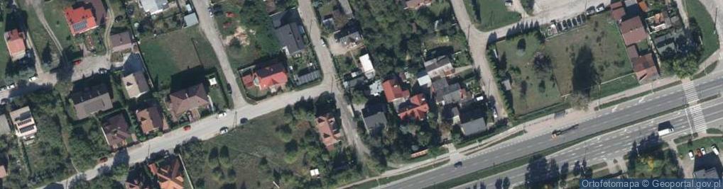 Zdjęcie satelitarne Końcowa ul.