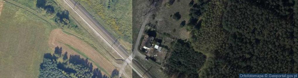 Zdjęcie satelitarne Kolejowa ul.