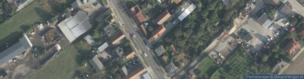 Zdjęcie satelitarne Kościańska ul.