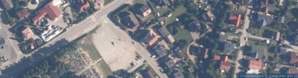 Zdjęcie satelitarne Kolejowa ul.