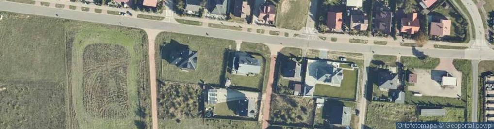 Zdjęcie satelitarne Konwaliowa ul.