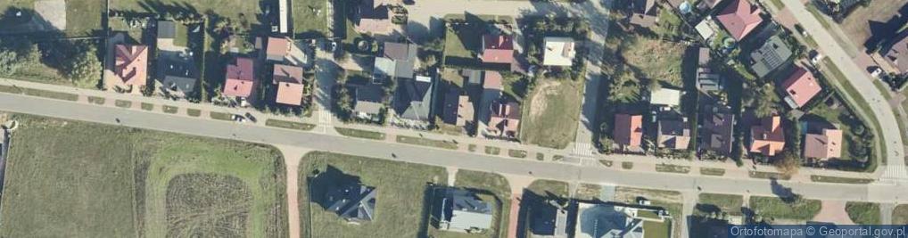 Zdjęcie satelitarne Konwaliowa ul.