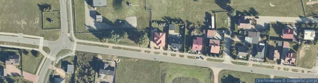 Zdjęcie satelitarne Konwaliowa ul.