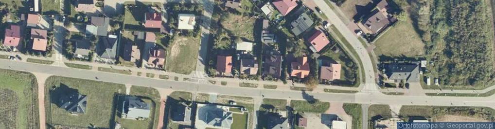 Zdjęcie satelitarne Konwaliowa ul.