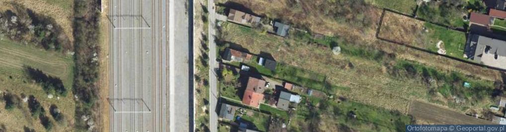 Zdjęcie satelitarne Kolejowa ul.