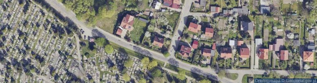 Zdjęcie satelitarne Korytowska ul.