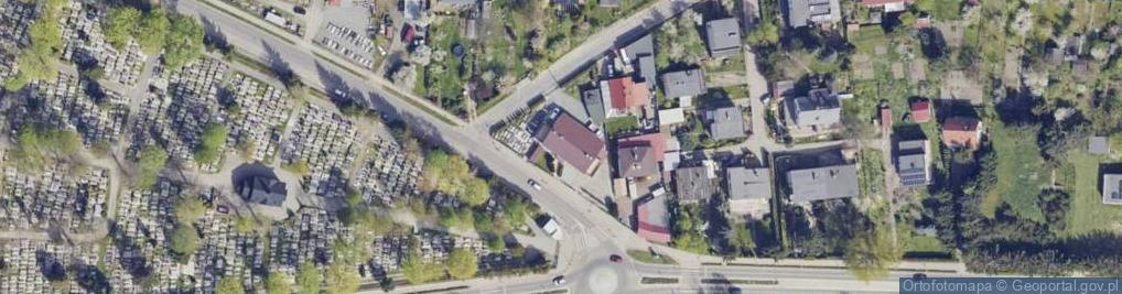 Zdjęcie satelitarne Korytowska ul.