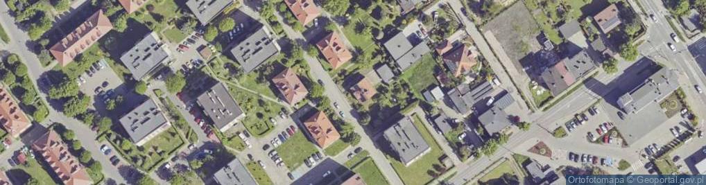 Zdjęcie satelitarne Kochanowskiego Jana ul.