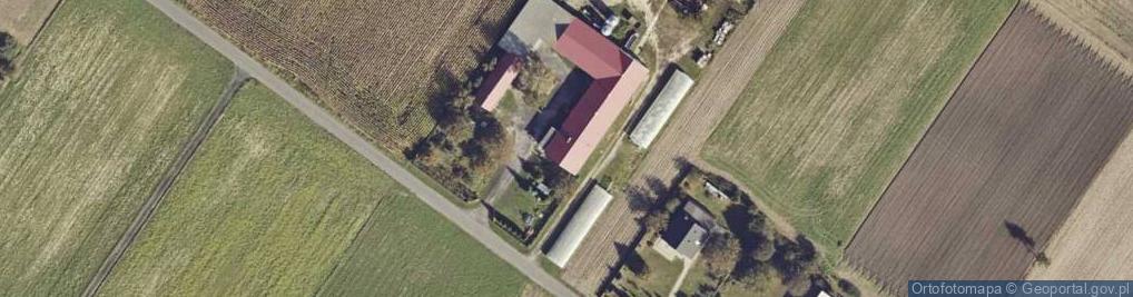Zdjęcie satelitarne Kobierno ul.