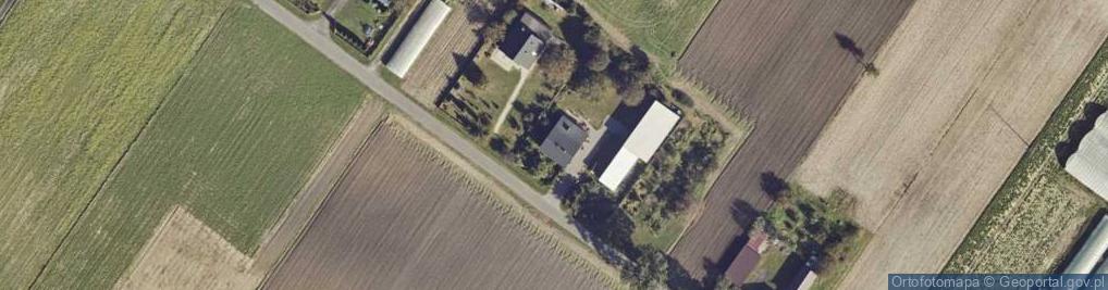 Zdjęcie satelitarne Kobierno ul.