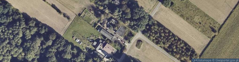 Zdjęcie satelitarne Kobierno ul.