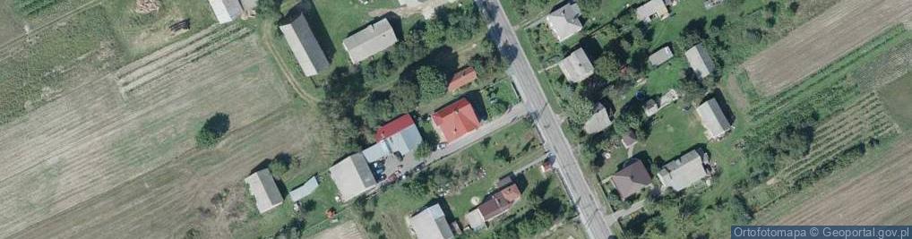 Zdjęcie satelitarne Kolechowice-Folwark ul.