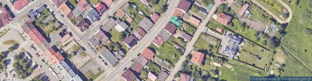 Zdjęcie satelitarne Konstytucji 3 Maja ul.