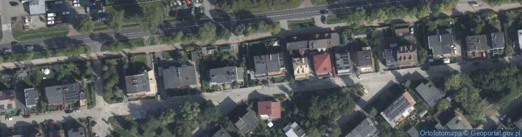 Zdjęcie satelitarne Komandorska ul.
