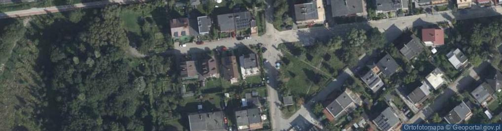 Zdjęcie satelitarne Komandorska ul.