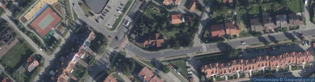 Zdjęcie satelitarne Kossaka Juliusza ul.