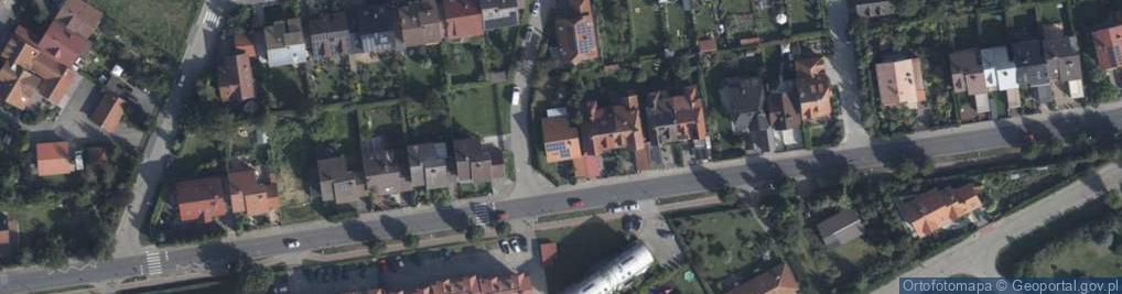 Zdjęcie satelitarne Kossaka Juliusza ul.