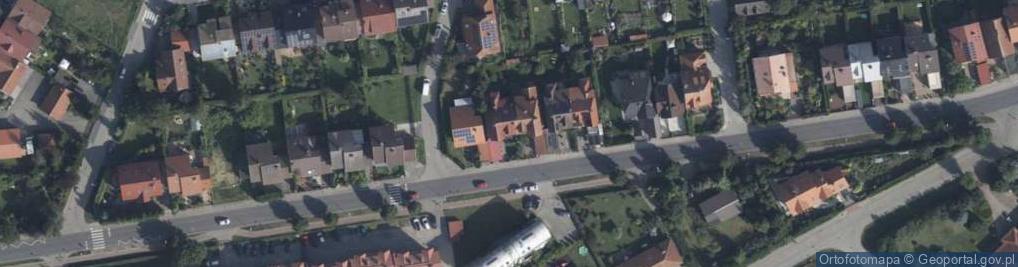 Zdjęcie satelitarne Kossaka Juliusza ul.