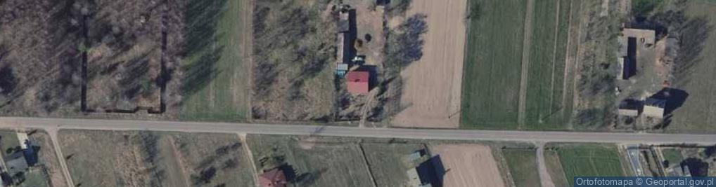 Zdjęcie satelitarne Kolonia Lesiów ul.