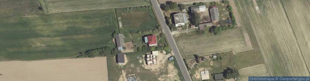 Zdjęcie satelitarne Kolonia Zamek ul.