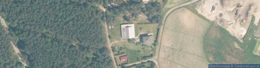 Zdjęcie satelitarne Kolonia Zimkówka ul.