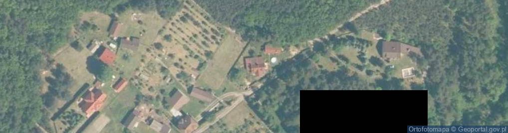 Zdjęcie satelitarne Kolonia Zimkówka ul.