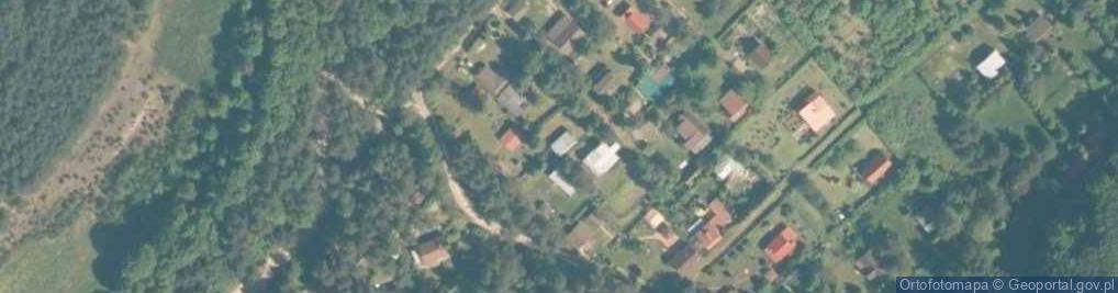 Zdjęcie satelitarne Kolonia Zimkówka ul.
