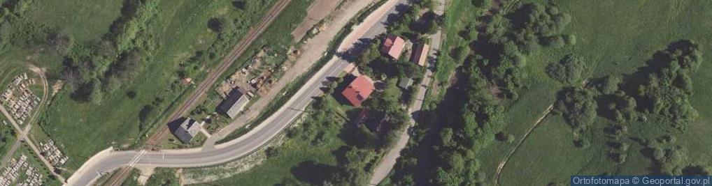 Zdjęcie satelitarne Komańcza ul.