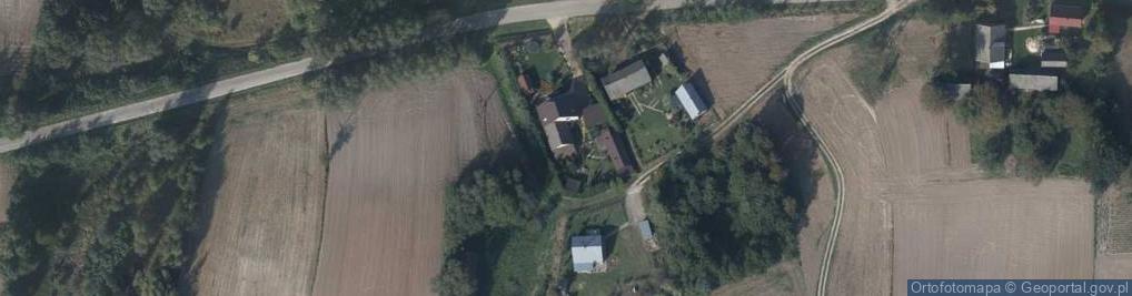Zdjęcie satelitarne Komarów Górny ul.