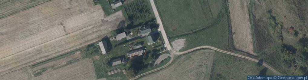 Zdjęcie satelitarne Komarów-Wieś ul.