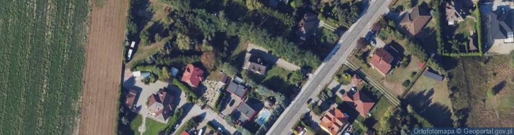 Zdjęcie satelitarne Komaszyce ul.