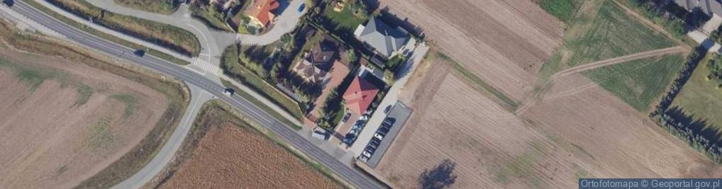 Zdjęcie satelitarne Komaszyce ul.
