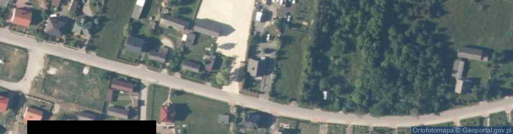 Zdjęcie satelitarne Komórki ul.