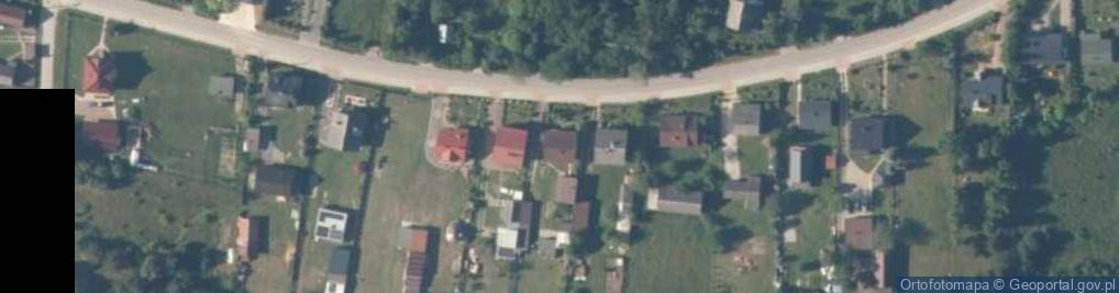 Zdjęcie satelitarne Komórki ul.