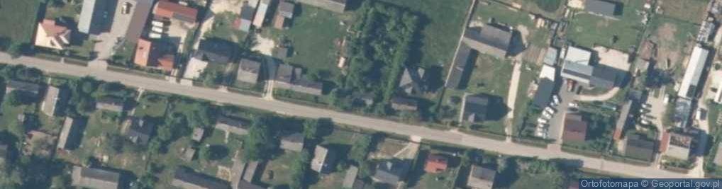 Zdjęcie satelitarne Komórki ul.