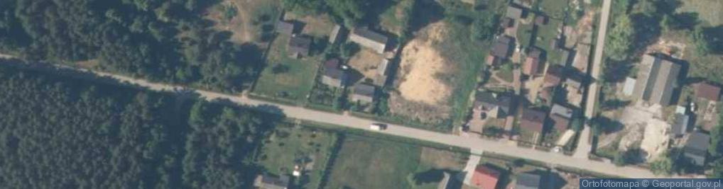 Zdjęcie satelitarne Komórki ul.