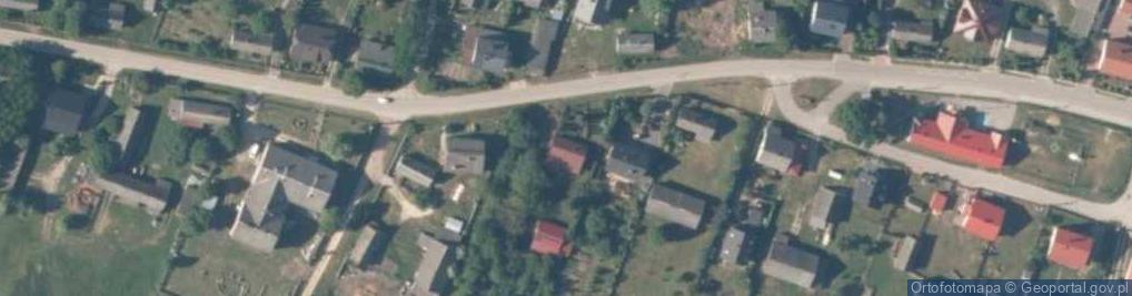 Zdjęcie satelitarne Komórki ul.