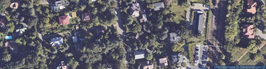 Zdjęcie satelitarne Kolejowa ul.