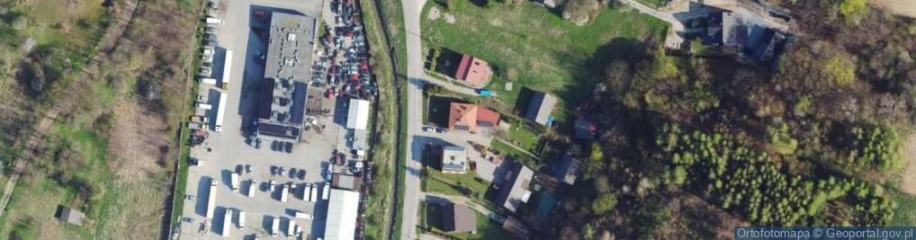 Zdjęcie satelitarne Komorów ul.