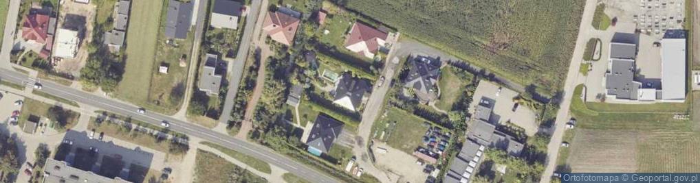 Zdjęcie satelitarne Komorowo ul.