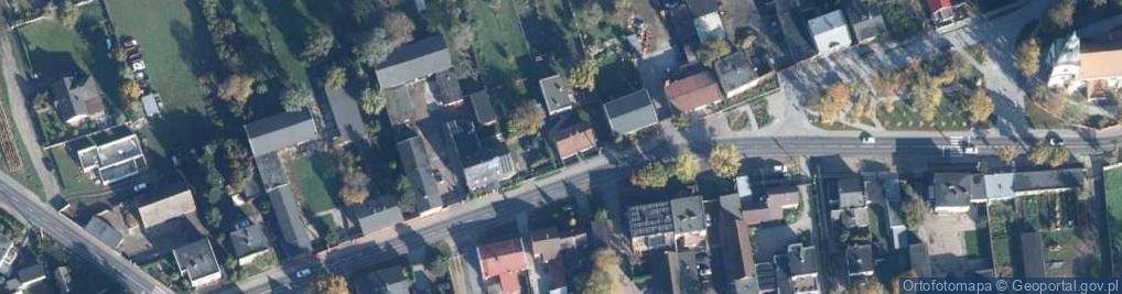 Zdjęcie satelitarne Kościelna ul.