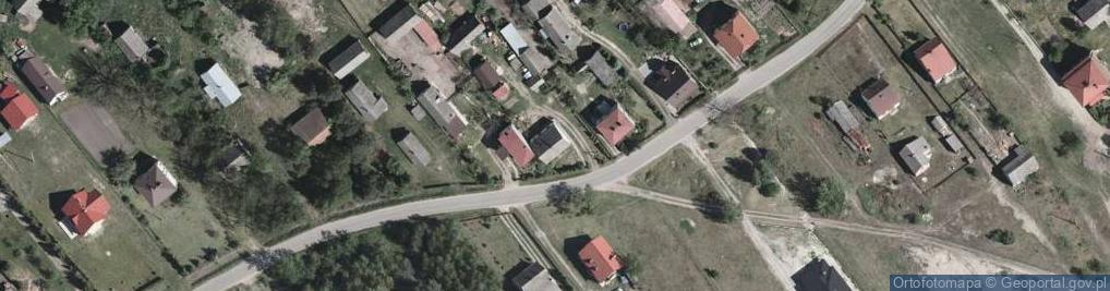 Zdjęcie satelitarne Kończyce ul.
