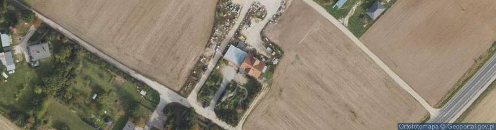 Zdjęcie satelitarne Kończyce ul.