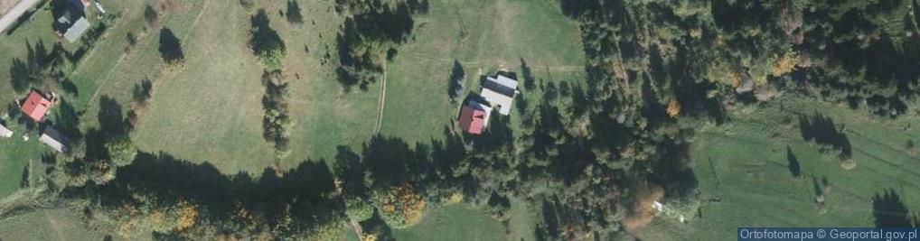 Zdjęcie satelitarne Koniaków ul.
