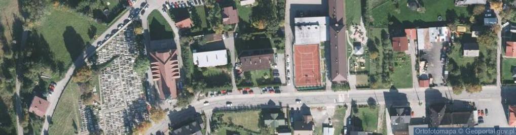 Zdjęcie satelitarne Koniaków ul.
