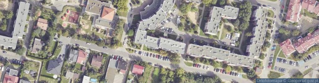 Zdjęcie satelitarne Konwaliowa ul.