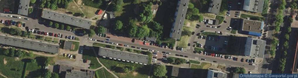 Zdjęcie satelitarne Kosmonautów ul.